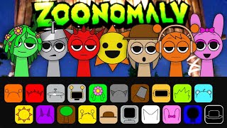 Incredibox Sprunki  ZOONOMALY Song MODCOVER Part 2 [upl. by Namia]