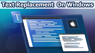 Text Replacement on Windows 🔁 Activate Text Replacement on Laptop or PC [upl. by Sorrows]