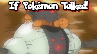 IF POKÉMON TALKED Torkoal vs Registeel [upl. by Tadich]