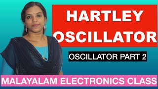 HARTLEY OSCILLATOR MALAYALAM CLASS [upl. by Dulci745]