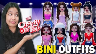 BINI OUTFITS ONLY  DRESS TO IMPRESS Roblox [upl. by Yesnel]