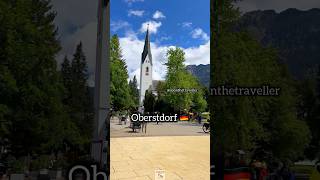 Oberstdorf is a must visit town in Germany 🇩🇪 germany [upl. by Ssor]