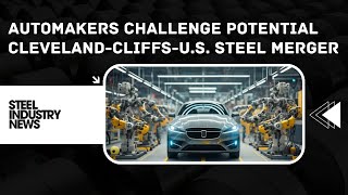 Automakers Challenge Potential ClevelandCliffsUS Steel Merger [upl. by Yma]