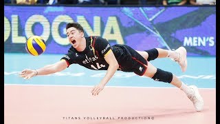 Best Volleyball Digs  Mens World Championship 2018 [upl. by Agnola]