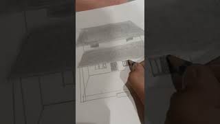 Village art drawing like and subscribe easydrawingforkidsstepbystep viral [upl. by Jb993]