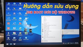 hướng dẫn sử dụng usb boot cứu hộ máy tính  BKINVN [upl. by Araeic769]