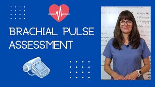 Brachial Pulse Assessment Demonstration shorts [upl. by Schwejda]