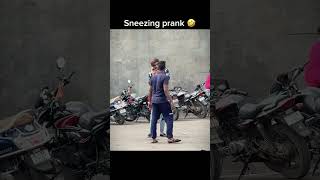 Sneezing prank  prank funny comedy shorts [upl. by Quartus]