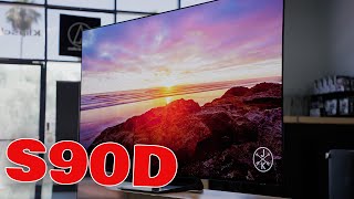 The NEW SAMSUNG S90D 2024 QDOLED TV IS CRAZY  Review [upl. by Dredi]