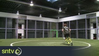 Borussia Dortmund showcase The Footbonaut [upl. by Asiruam]