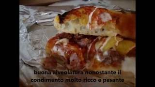 Ricetta pizza in teglia ad alta idratazione  No Knead  Lunga lievitazione [upl. by Manup]