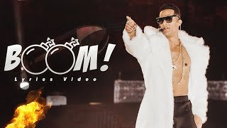 Mohamed Ramadan  BOOM  Lyrics Video   محمد رمضان  أغنية بوم [upl. by Nnod]