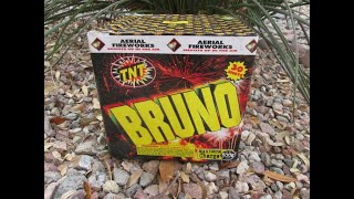 TNT Fireworks  Bruno 30 shots 500 g cake [upl. by Abehsat]