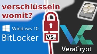 BitLocker vs VeraCrypt Meine Erfahrungen [upl. by Hterrag244]