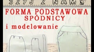 Forma podstawowa spódnicy i modelowanie Szycie krok po kroku dla początkujących [upl. by Nassir374]