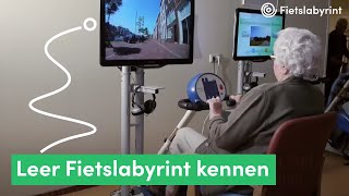 Fietslabyrint introductie promo  Bike Labyrinth [upl. by Aihsekyw357]