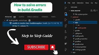 how to solve buildgradle error in flutter Android properties amp Gradle exception flutter error [upl. by Htiek]