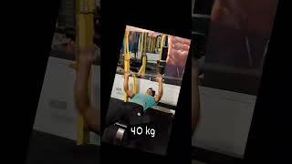 40 kg workout viral short 💪 motivate 🔥terndg short [upl. by Tybald926]