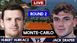 Hurkacz vs Draper Live Stream  ATP Monte Carlo 2024  R2  Hubert Hurkacz vs Jack Draper Live [upl. by Silletram]