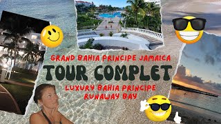 Bahia Principe Grand Jamaica ET Luxury Runaway Bay  TOUR COMPLET en FRANÇAIS  Tout inclus Jamaïque [upl. by Kaz686]