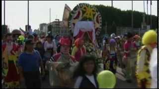 Raw Clowns Make Pilgrimage to Mexican Basilica [upl. by Oecam]