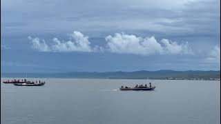 Tanganyika lake in Kalemie at DRC Democratic Republic of Congo [upl. by Nimrak527]