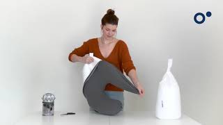 doomoo  How to refill your Softy  small multiuse pillow [upl. by Gibb]