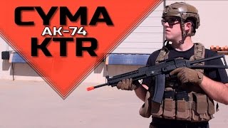 CYMA AK74 KTR Airsoft AEG Overview  Airsoftmegastorecom [upl. by Reviere]