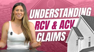 RCV vs ACV Understanding Roof Claim Payouts [upl. by Aisatal]