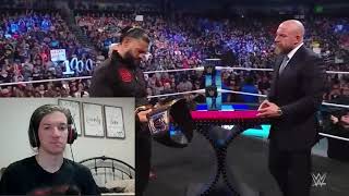 Roman Reigns 1000 Days Celebration REACTION  Smackdown 60223 [upl. by Acinyt]