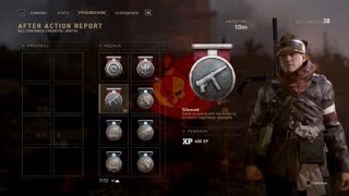 Call of Duty® WWII kill confirmed carentan winter win 35 to 32 10 amp 1 8 tags [upl. by Haletta]