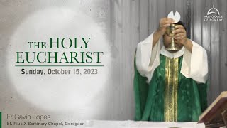 The Holy Eucharist  Sunday October 15  Archdiocese of Bombay [upl. by Aruasor190]