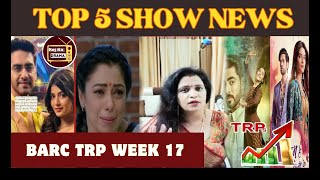 BARC TRP TOP 5 SHOW IMLI  TMKOC [upl. by Nisaj399]