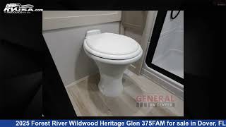 Phenomenal 2025 Forest River Wildwood Heritage Glen Fifth Wheel RV For Sale in Dover FL  RVUSAcom [upl. by Ahsaei189]