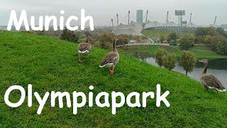 Olympiapark Munich autumn [upl. by Amitaf]