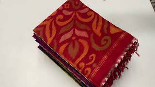 pochampally Ikkat silk cotton sarees ikkat silk cotton sarees with price ikkat silk cotton  Oct 7 [upl. by Kendall]