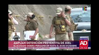 Caso Odalys Amplían detención preventiva de Joel [upl. by Coffeng]