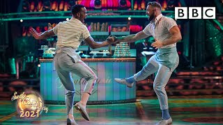 John Whaite and Johannes Radebe Charleston to Milord by Édith Piaf ✨ BBC Strictly 2021 [upl. by Sheppard]