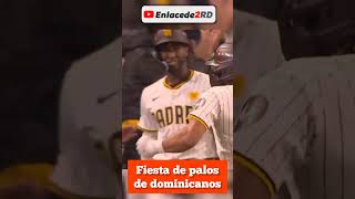 Palos de los dominicanos Teoscar Grand SLAM y Tatis Jr 2run Homerun Enlacede2RD [upl. by Gerius]