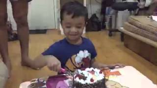 Arnav gite 4th Birthday 06092015 [upl. by Gudrin]