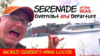 RCCL Serenade of the Seas Ultimate WORLD Cruise OvernightDepart StJohns Newfoundland Labrador [upl. by Enimrej]