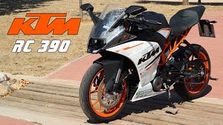 KTM RC 390 2015 Prueba a fondo FullHD [upl. by Ettelliw]