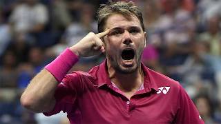 When Stan Wawrinka is ANGRY Even Djokovic is SCARED Beast Mode [upl. by Aiasi]