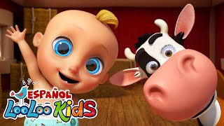 🐮🎶 La Vaca Lola y Amigos Compilación 1 Hora de Canciones para Niños  LooLoo Kids [upl. by Odrarebe287]