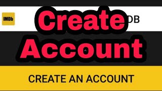 How To Create IMDb Account in Android [upl. by Gage327]