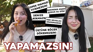 KÖPEK MAMASI YİYEMEZSİN  YAPAMAZSIN CHALLENGE [upl. by Annette235]