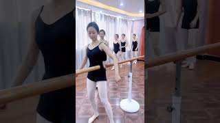 Look how thin is the waist of a dance student contortion flexibility training dance [upl. by Schoenberg]