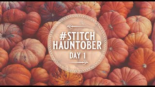 TBNS FlossTube— Join Us for StitchHauntober 13 Halloween and Autumn Projects [upl. by Ilahtan]