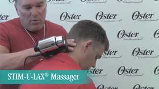 Oster® StimULax® Massager Demo [upl. by Essirahc]