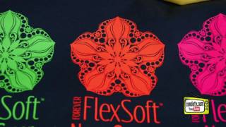 Condes New Fluorescent Forever FlexSoft Laser Transfer Vinyl [upl. by Weissmann]